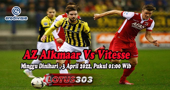 Prediksi Bola AZ Alkmaar Vs Vitesse 3 April 2022