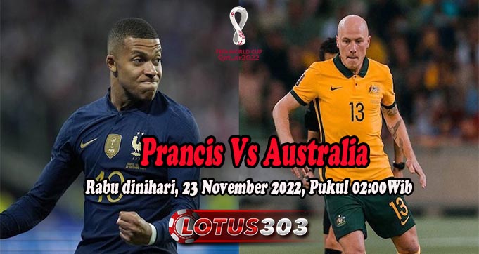 Prediksi Bola Prancis Vs Australia 23 November 2022